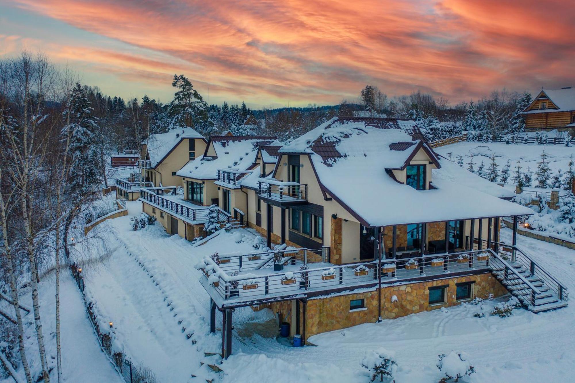 Villa Collis - Bieszczady Olchowiec Exteriör bild