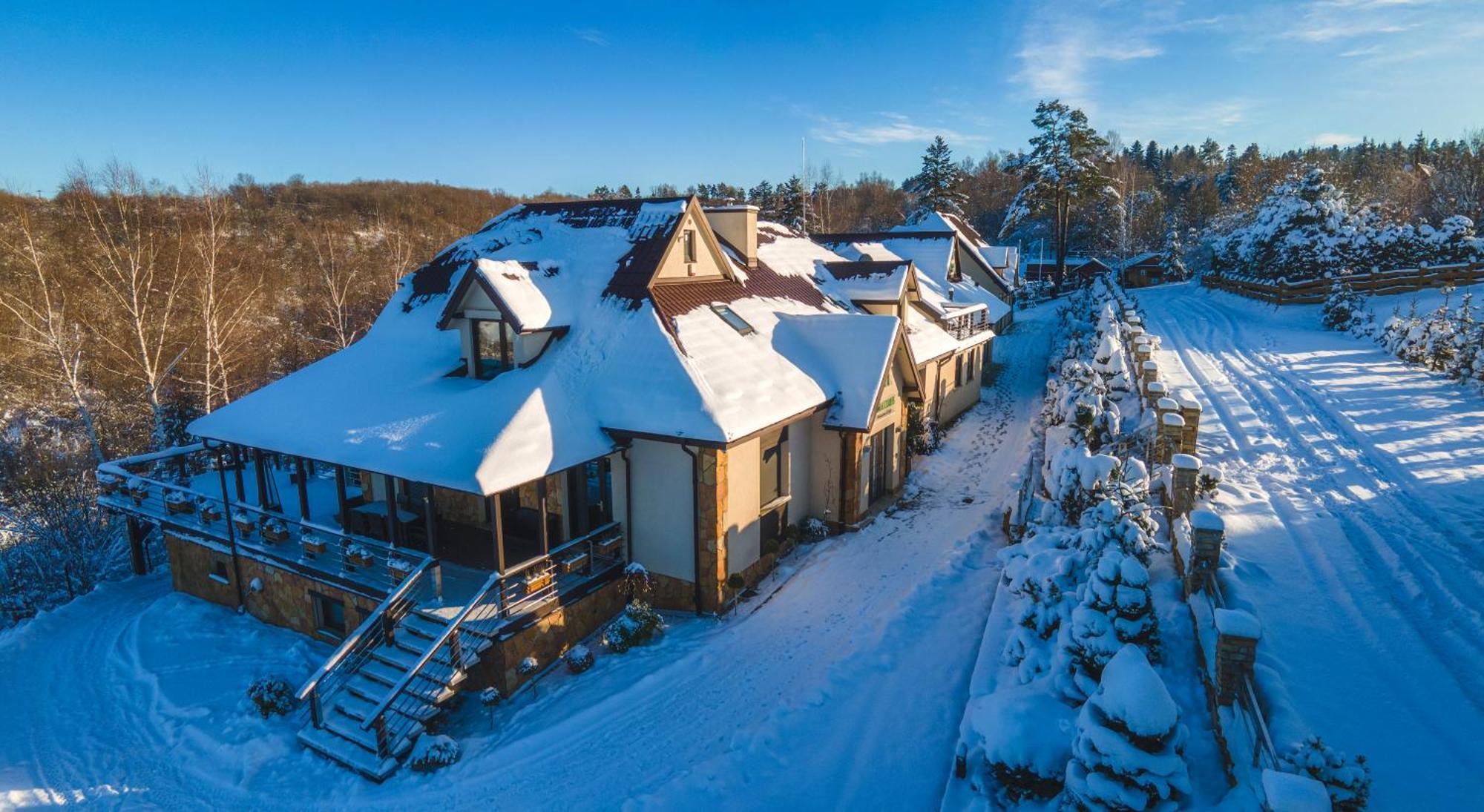 Villa Collis - Bieszczady Olchowiec Exteriör bild